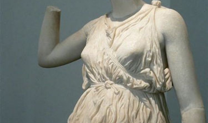 Escultura de dona romana. Font: mharrsch (Flickr)