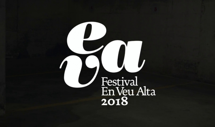 Imatge corporativa de l'Eva, el Festival en Veu Alta