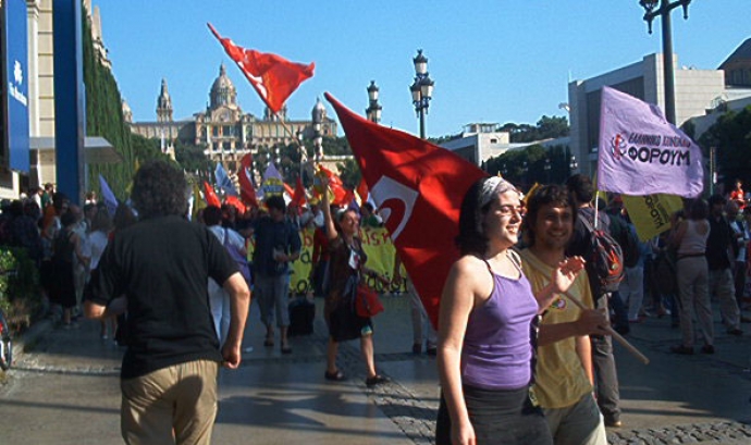 Moviments socials a Barcelona. Imatge pròpia