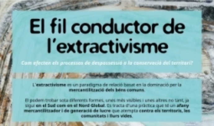 El fil conductor de l'extractivisme