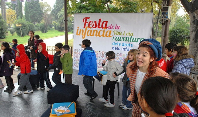 Una edició anterior de la Festa de la Infància. Foto: Ajuntament de Barcelona