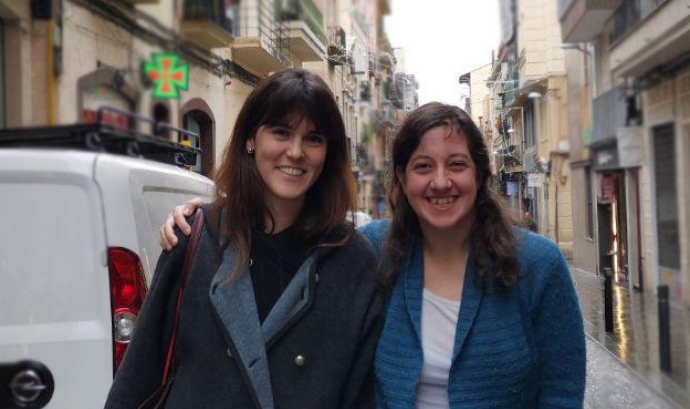 Adriana Pérez i Marta de Muga, directores del Festival Inclús Font: Sara Borrella
