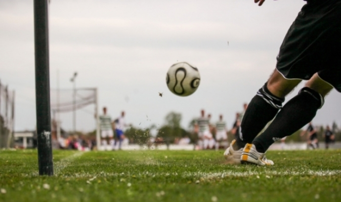 Un partit de futbol en representació a les jornades FIMA. Font: Llicència CC Pixabay