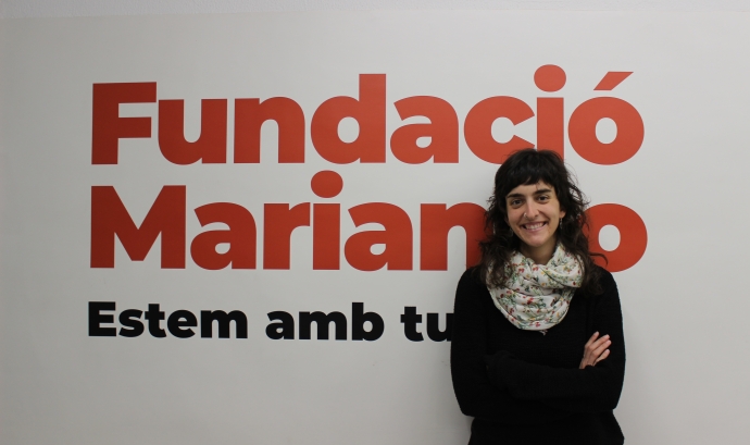 Judit Blanco, responsable de voluntariat de la Fundació Marianao, de Sant Boi de Llobregat Font: Fundació Marianao