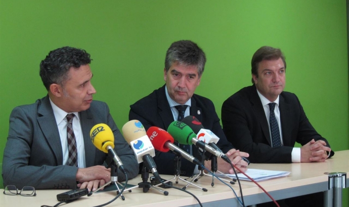 Ignacio Cosidó declarant a la jornada de Logronyo. Font: web europapress.es Font: 