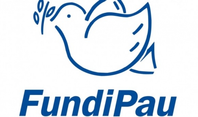 El logotip de FundiPau, l'entitat organitzadora de l'acte. Font: Fundipau
