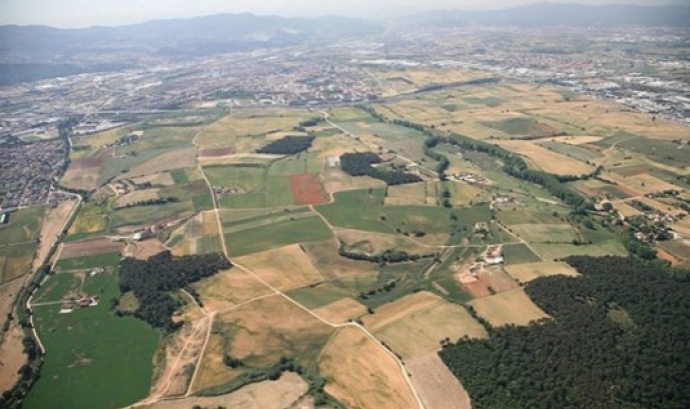 Vista panoràmica de Gallecs (imatge: salvemgallecs)