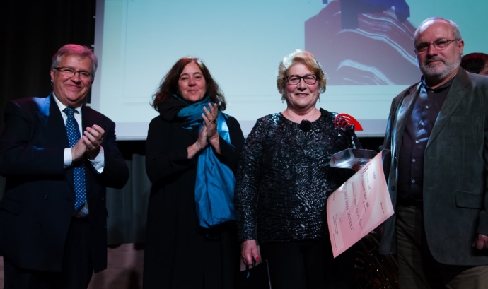 Imatge d'Antònia Serra Soler "Mussola", guardonada amb el Premi Antoni Carné a la Persona 2017