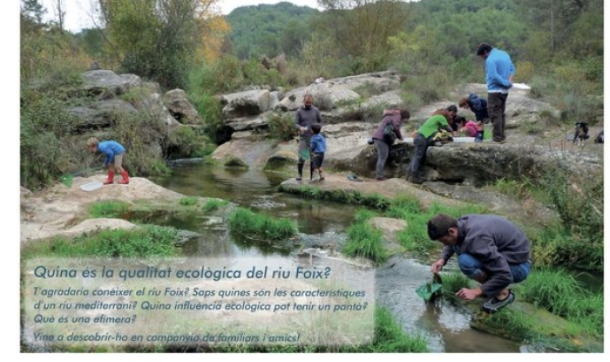 Jornada de voluntariat ambienal al riu Foix amb l'Associació Habitats (imatge: Associació Habitats)