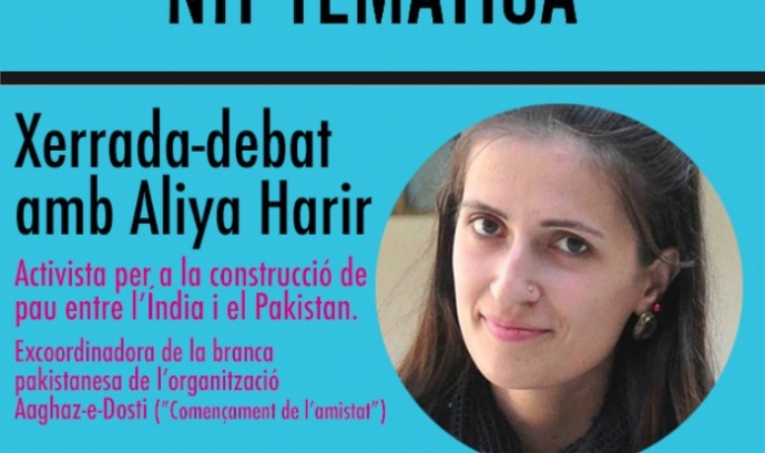 Aliya Harir inaugura les Nits Temàtiques de la Unipau
