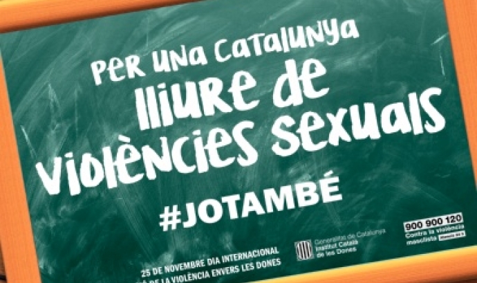 El 25 de novembre és el Dia Internacional per a l’Eliminació de la Violència contra la Dona. Font: Institut Català de les Dones