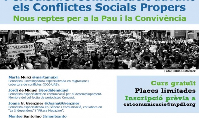 II Cicle Formatiu ‘Periodisme i comunicació davant conflictes socials propers'