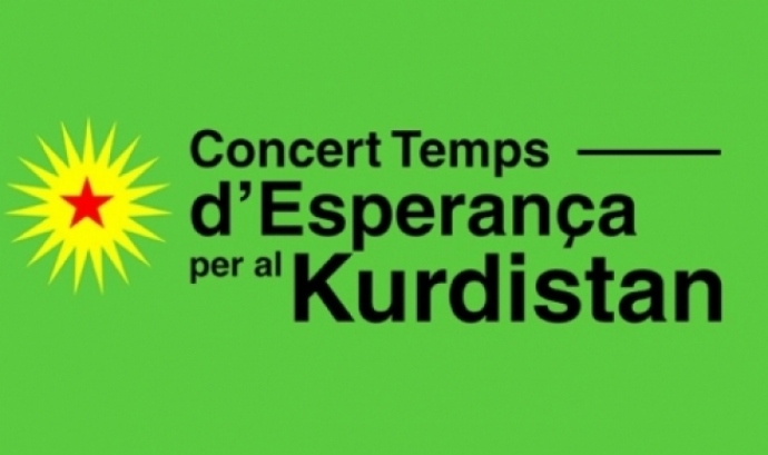 Concert Temps d'Esperança per al Kurdistan. Font: Plataforma Azadî.