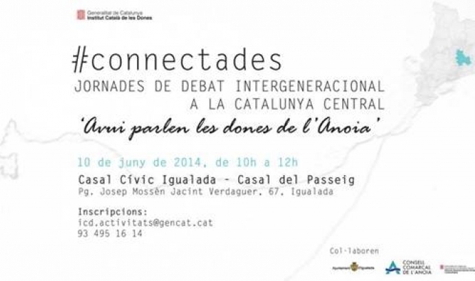 #connectades jornades de debat intergeneracional a la Catalunya Central