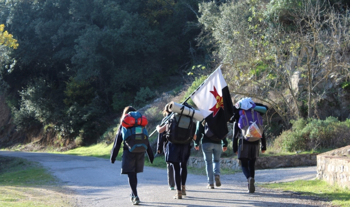 Ruta Catalana a Poblet Font: Guies i Scouts d'Europa a Catalunya