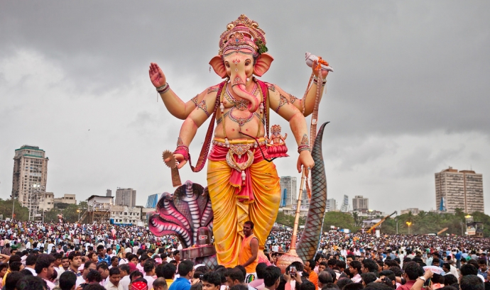 Dia de Ganesh a Mumbai, Font: sandeepachetan.com travel photography, Flickr
