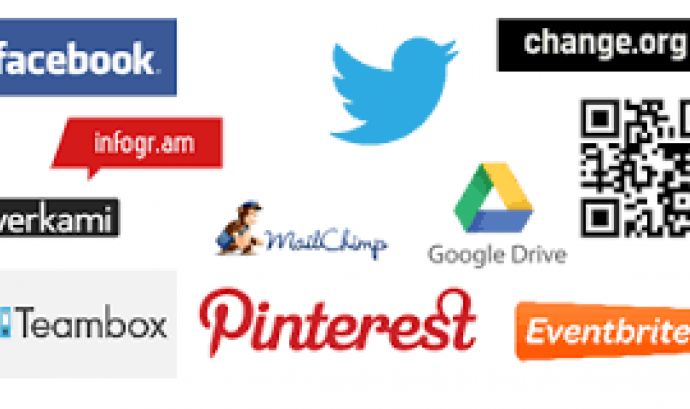 Logos de les xarxes socials més famoses. Font: Xarxanet
