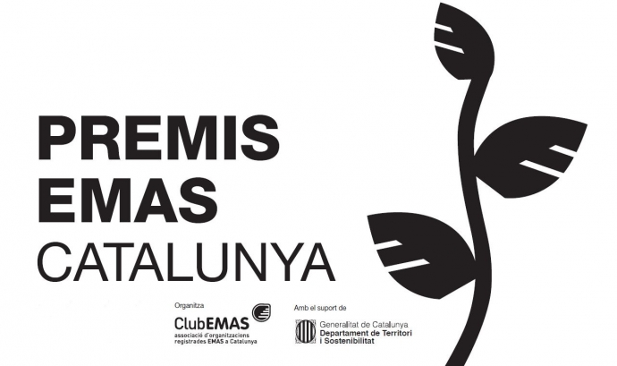 Logotip dels Premis EMAS Catalunya. Font: Club Emas