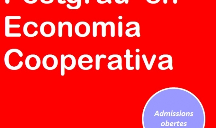 Postgrau en Economia Cooperativa Font: 