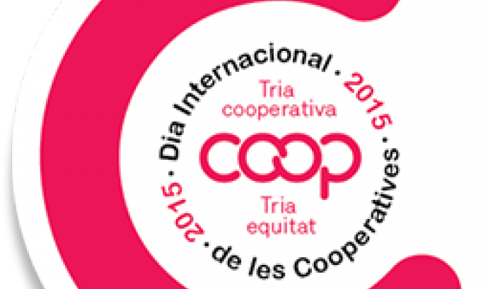 Logotip del 21è Dia Internacional del Cooperativisme
