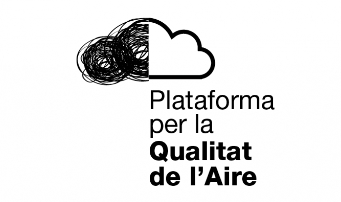 Logotip de la Plataforma per la Qualitat de l'Aire Font: 
