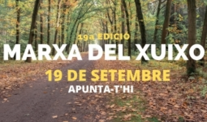 La 'Marxa del Xuixo' serveix per recollir fons per a les activitats organitzades per Oncolliga Girona. Font: Oncolliga Girona