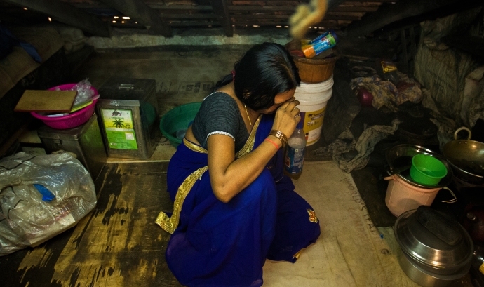 Només a la zona de Bombai, es calcula que hi ha unes 400.000 dones que són esclaves sexuals. Font: Sonrisas de Bombay