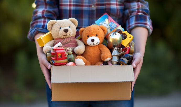 Canovelles engega una campanya solidària perquè cap infant es quedi sense joguines ni regals per Nadal. Font: Adobe Stocks