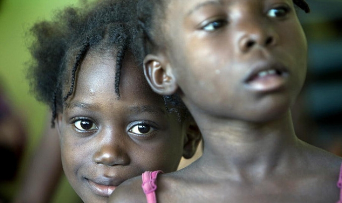 Nenes haitianes. Foto: United Nations Photo (Flickr)