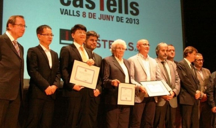 Foto de grup dels premiats de l'edició 2013 Font: 
