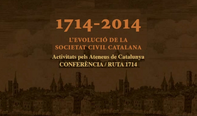 Imatge del diptic editat per la Federació d'Ateneus de Catalunya