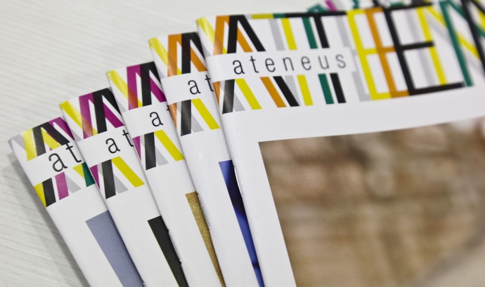 La revista Ateneus es publica cada sis mesos i ha publicat 9 números Font: 