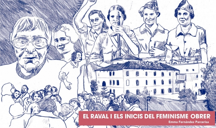 Portada del llibre 'El Raval i els inicis del feminisme obrer'