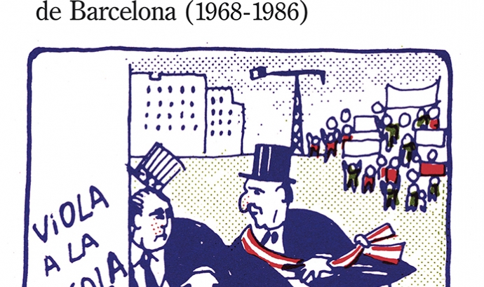 Pordada del llibre sobre moviment ciutadà a Barcelona entre el 1968 i el 1986