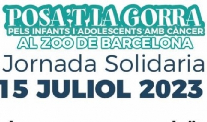 'Posa't la Gorra!' és una campanya de sensibilització per donar a conèixer el càncer infantil i el 15 de juliol es fa una jornada solidària al Zoo de Barcelona. Font: AFANOC