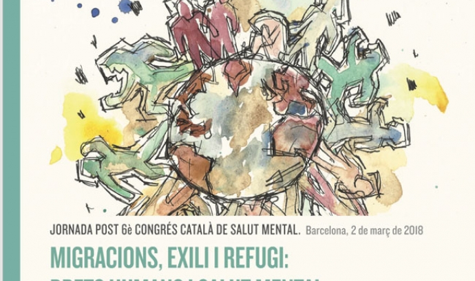 Cartell del 6è Congrés Català de Salut Mental