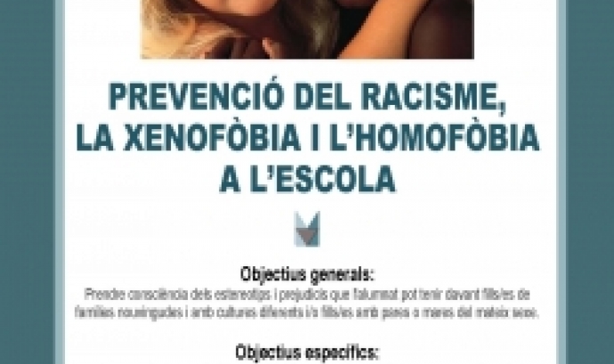 Prevenció del Racisme, xenofòbia i homofòbia a l'escola