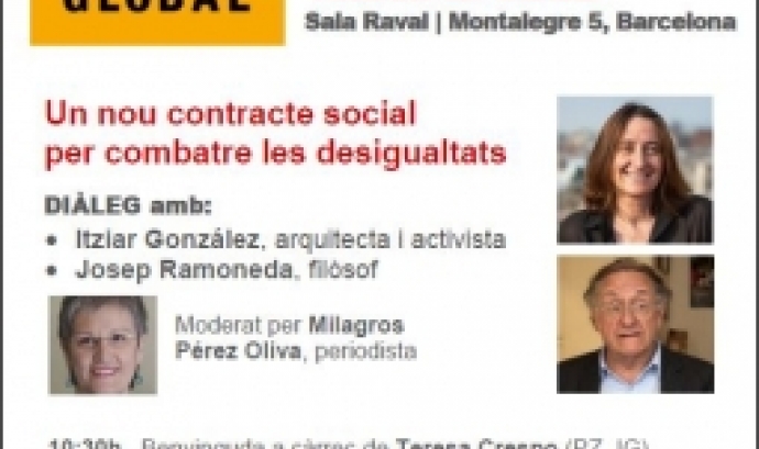  Diàleg amb Itziar González i Josep Ramoneda, ‘Un nou contracte social per combatre les desigualtats’