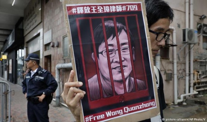 Xina condemna al defensor de drets humans, Wang Quanzhang Font: DW.com