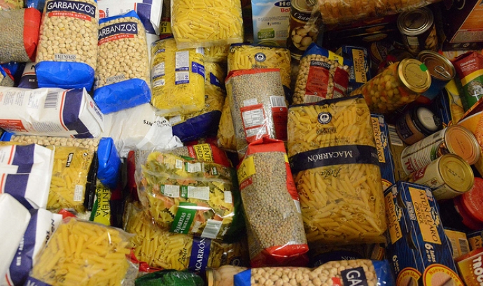 Aliments recollits al Gran Recapte 2013 (Font: flickr.com)