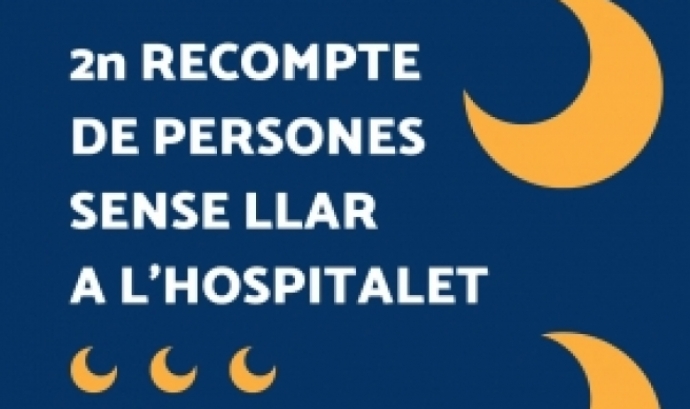2n Recompte de Persones Sens Llar a l'Hospitalet de Llobregat. Font: Caritas, Fundació La Vinya i Parròquies de l'Hospitalet.