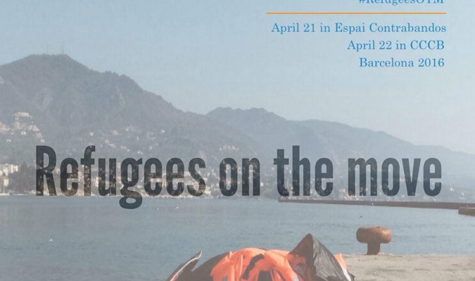 Cartell de la Jornada "Refugees on the move" / Font: CER-Migracions