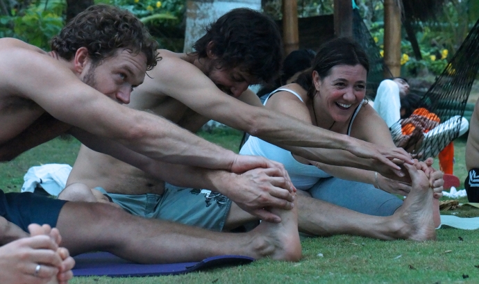 Relaxació. Font: Ecuador Yoga Festival (Flickr)