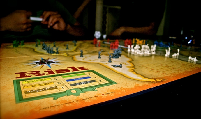 Joc de taula Risk (Font: flickr.com)