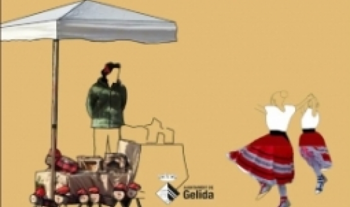 Fragment del cartell oficial de la diada de Santa Llúcia 2021 de Gelida. Font: Ajuntament de Gelida