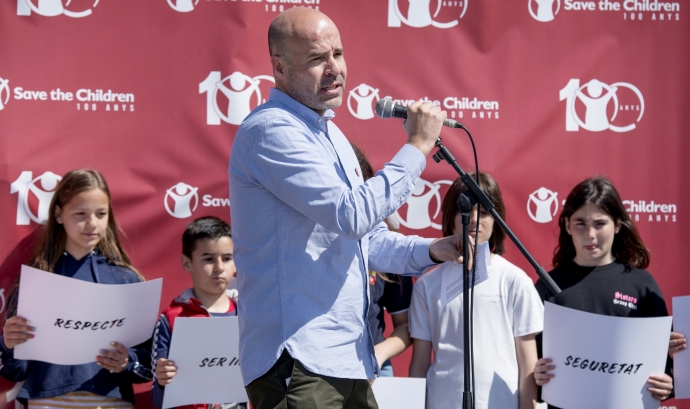 Antoni Pérez és director de la seu a Catalunya de Save The Children Font: Save The Children