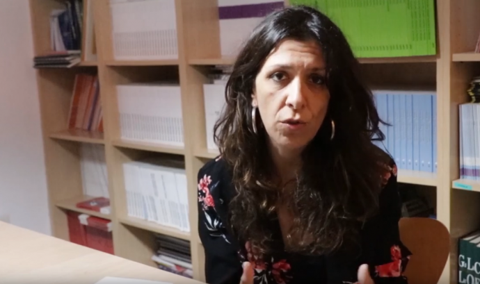 Sira Vilardell, directora general de la Fundació Surt Font: Captura del vídeo de Fundació Surt