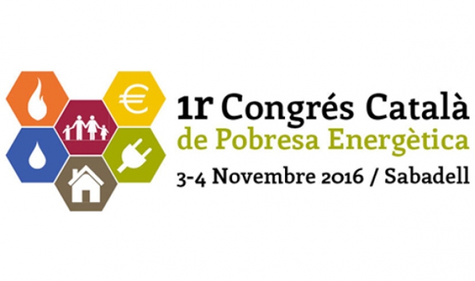 Logotip del I Congrés Català de Pobresa Energètica. Font: Congrés de Pobresa Energètica