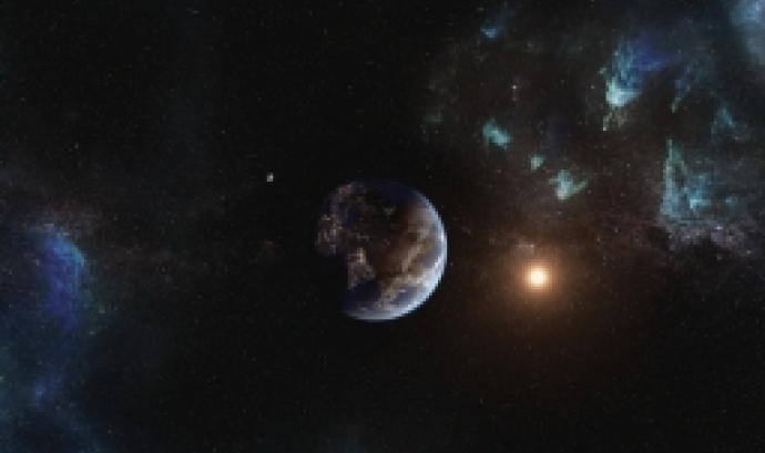 Cartell del documental Spaceship Earth (imatge: Spaceship Earth)