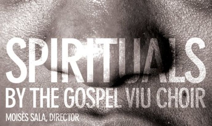 Cartell Spirituals by The Gospel Viu Choir. Edició 2011